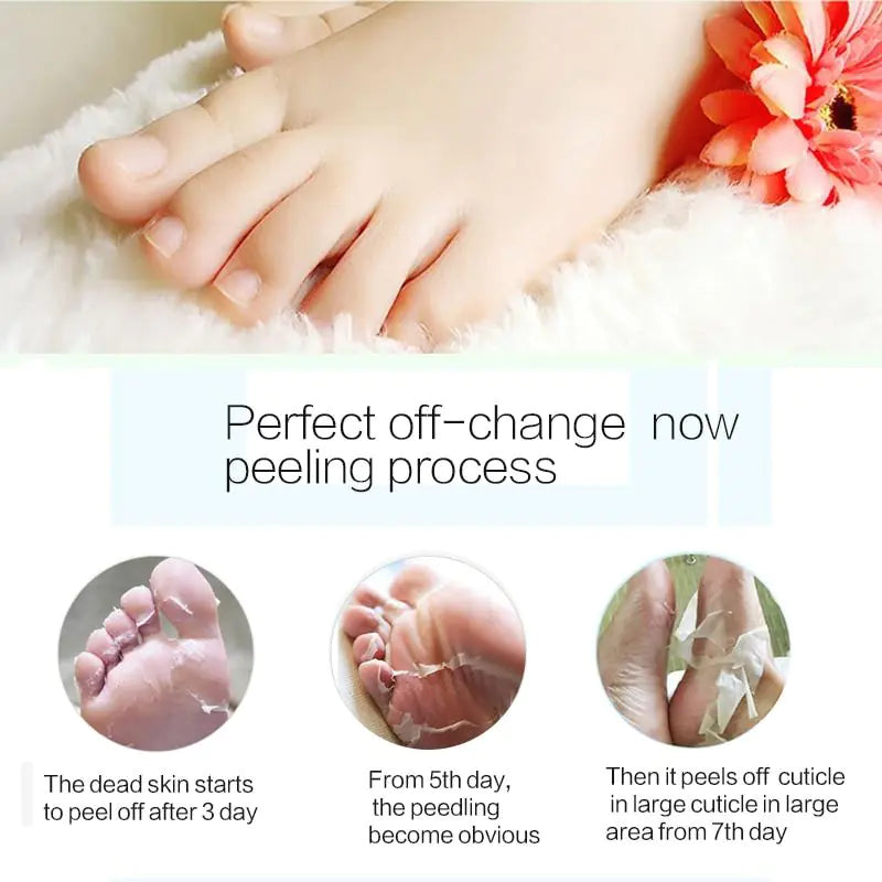 Exfoliating Foot Mask for Dead Skin and Moisture Care