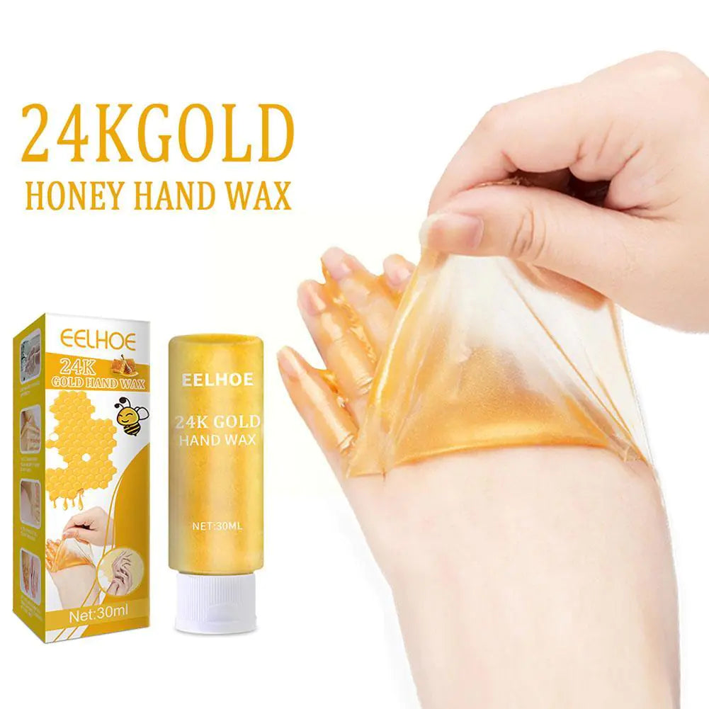 Moisturizing Hand Wax for Soft Skin and Exfoliation