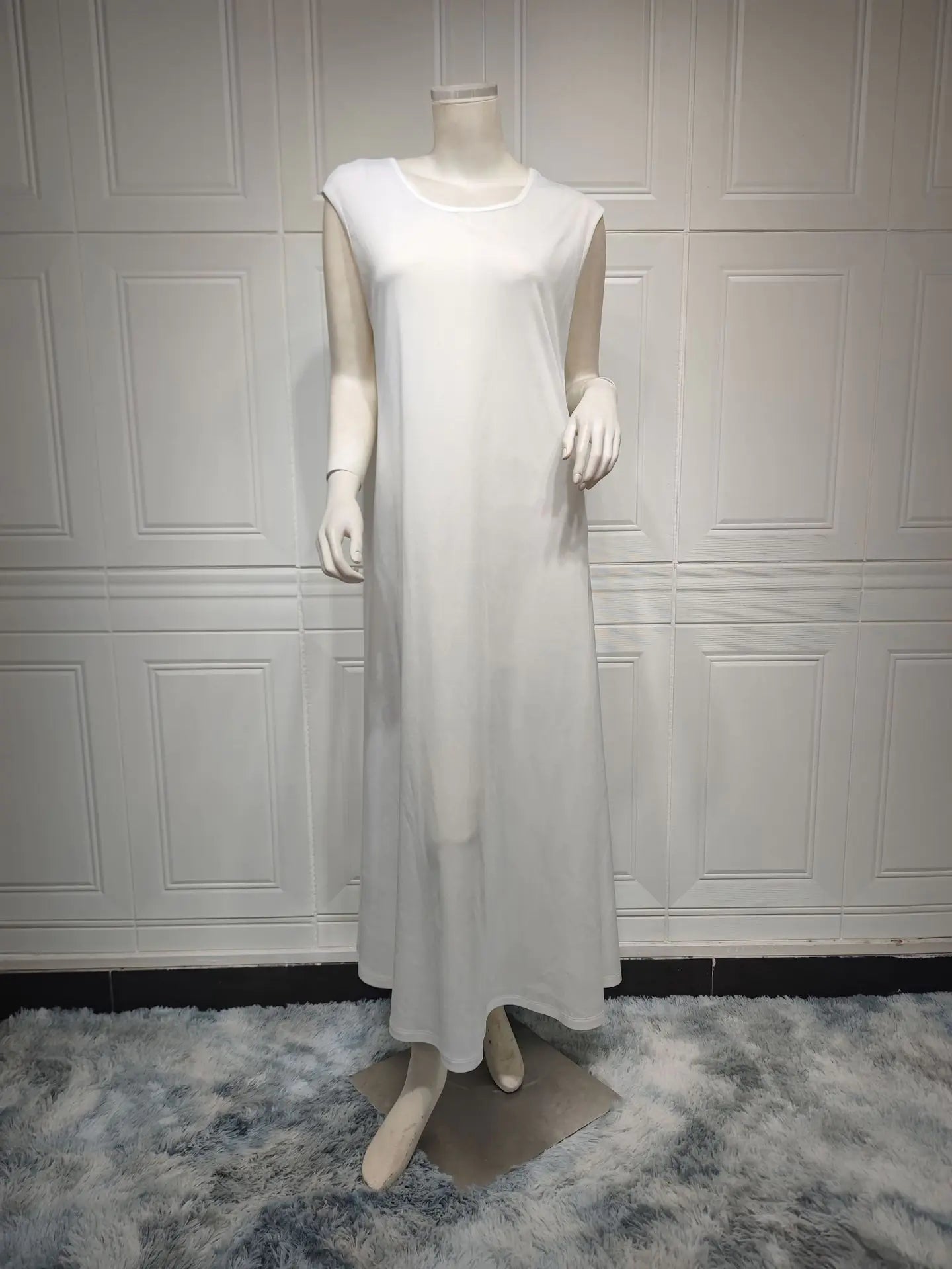 Elegant Muslim Satin Robe for Women
