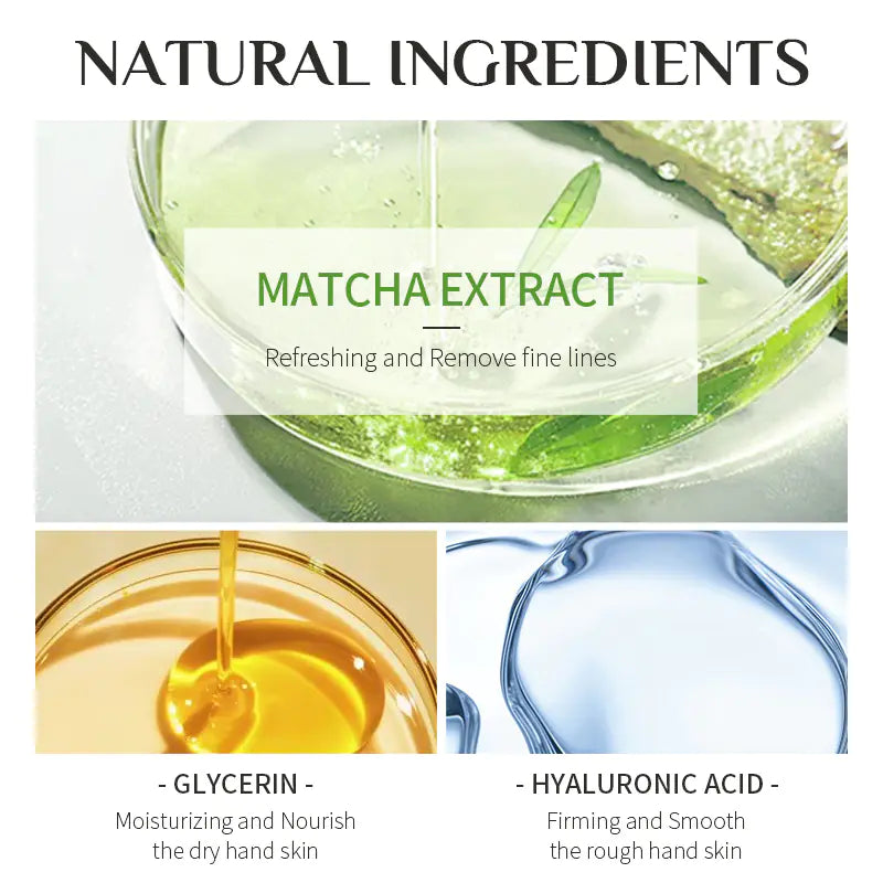 Matcha Hand Cream - Portable Moisturizing Formula