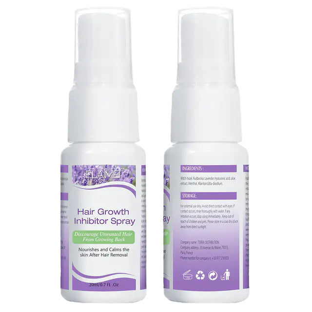 Painless Hair Growth Inhibitor Spray for Body and Face