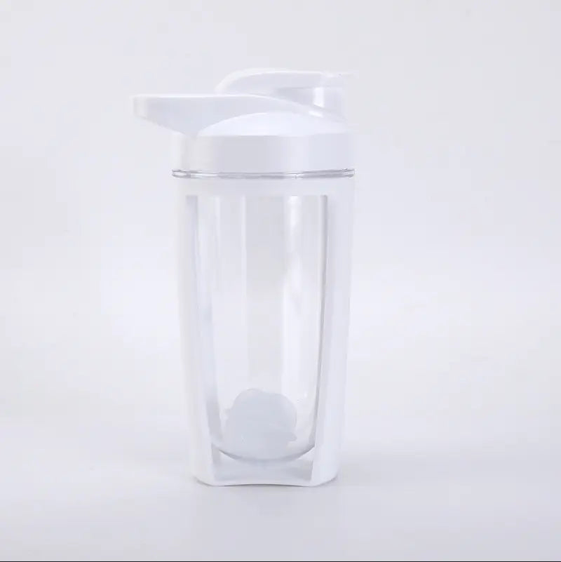 Double Layer Portable Shaker Cup for Protein Drinks