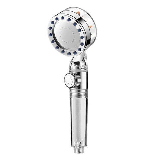 High Pressure Shower Head with Fan and Filter System