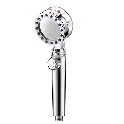 High Pressure Shower Head with Fan and Filter System