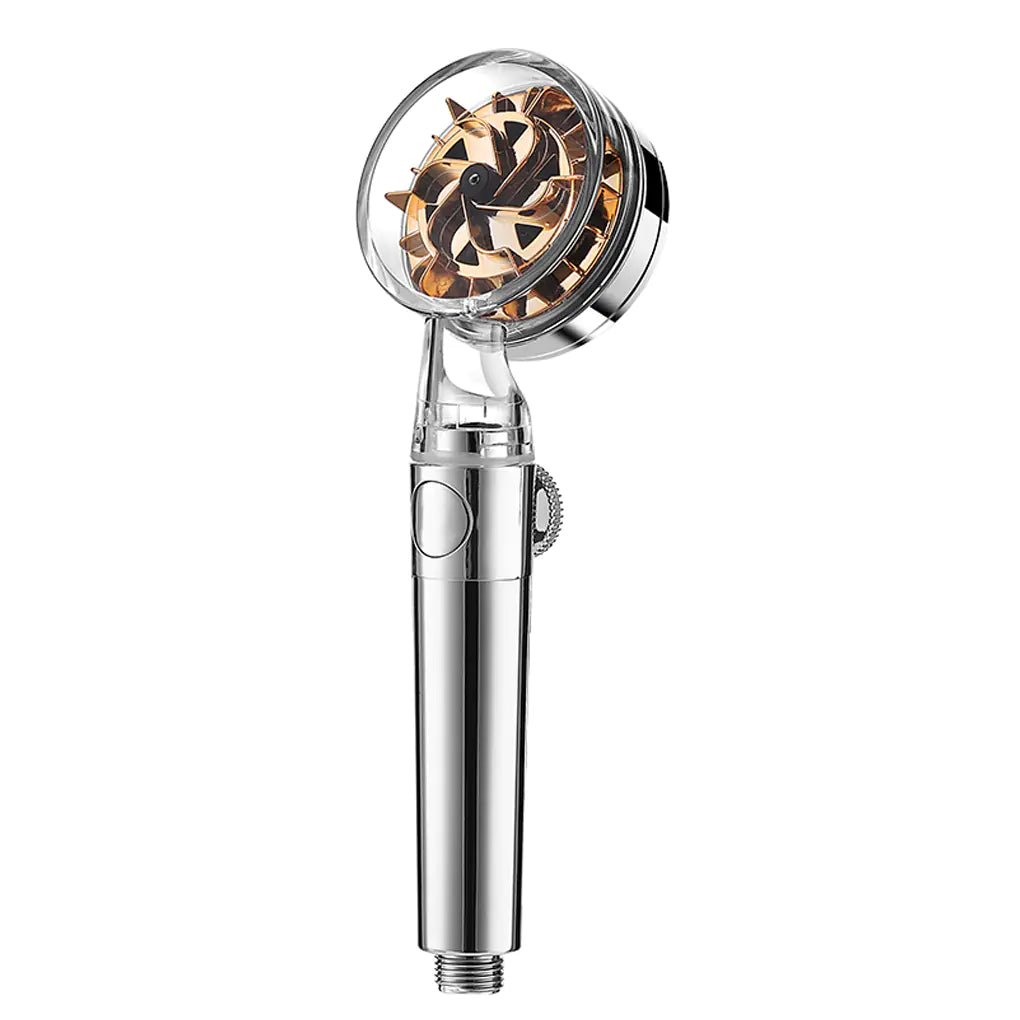 High Pressure Shower Head with Fan and Filter System