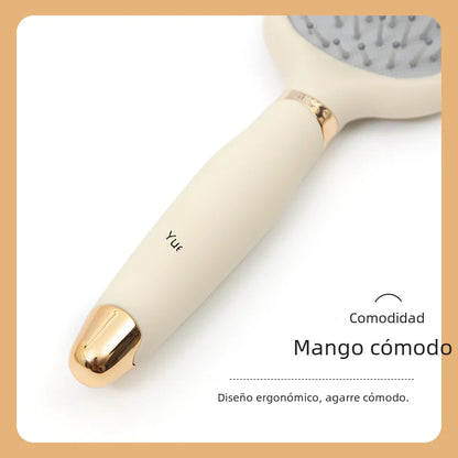 Portable Scalp Massaging Comb for Long Hair