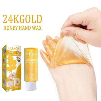 Moisturizing Hand Wax for Soft Skin and Exfoliation