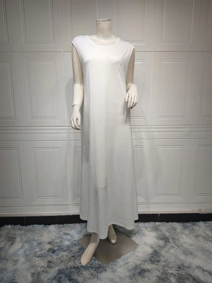 Elegant Muslim Satin Robe for Women