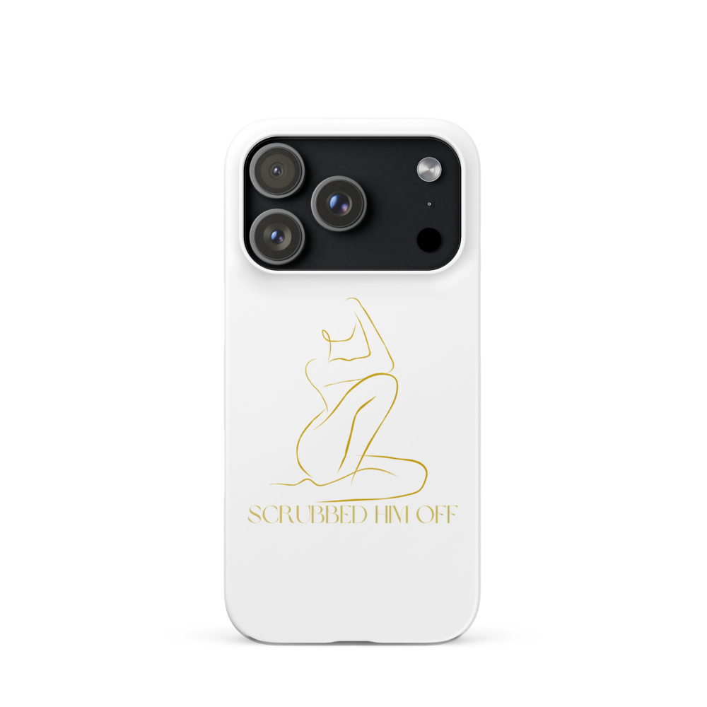 "Scrubbed him off" iPhone Case ®