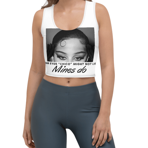 "The eyes" Crop Top