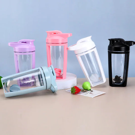 Double Layer Portable Shaker Cup for Protein Drinks